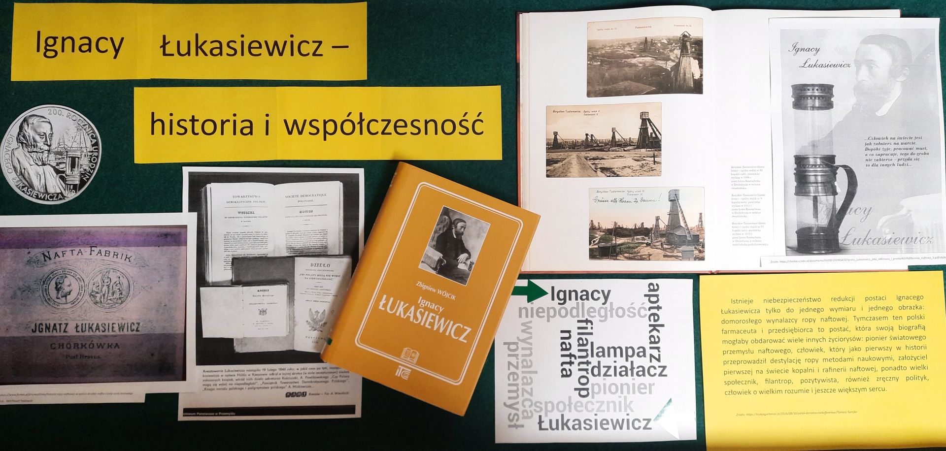 Informacje na temat Ignacego Łukasiewicza 