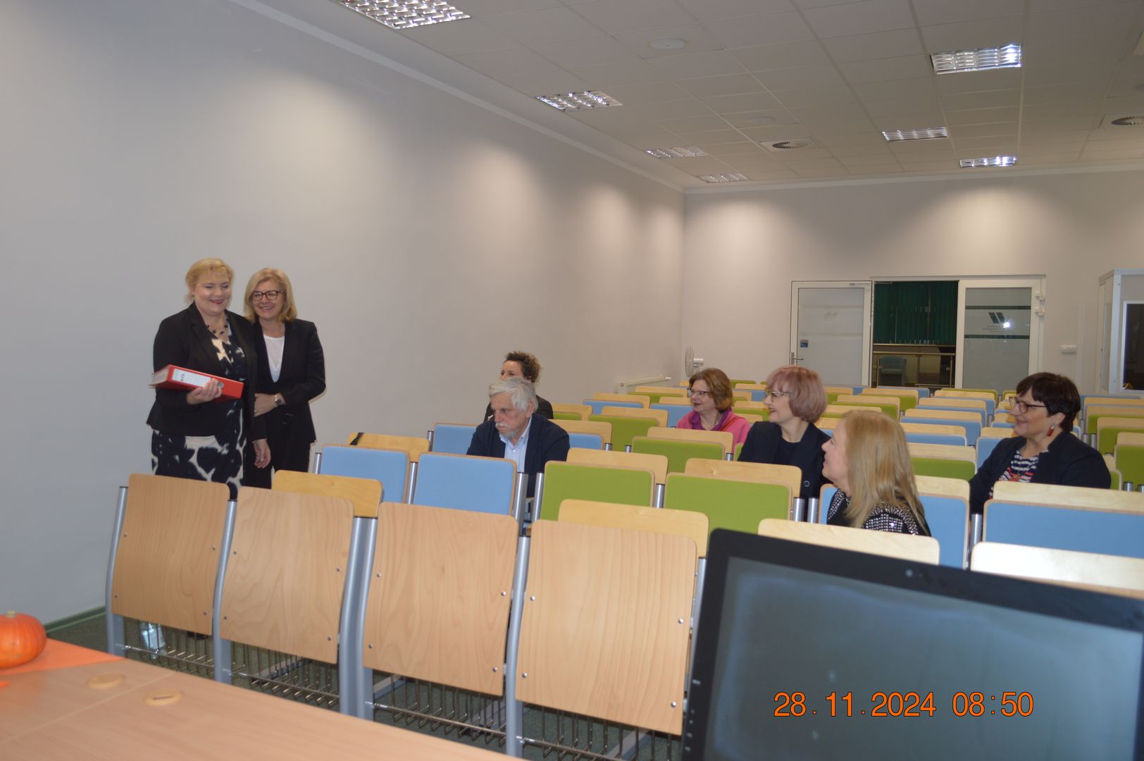 Dyrektorzy bibliotek podczas wyborów koordynatora Zachodniopomorskiego Porozumienia Bibliotek