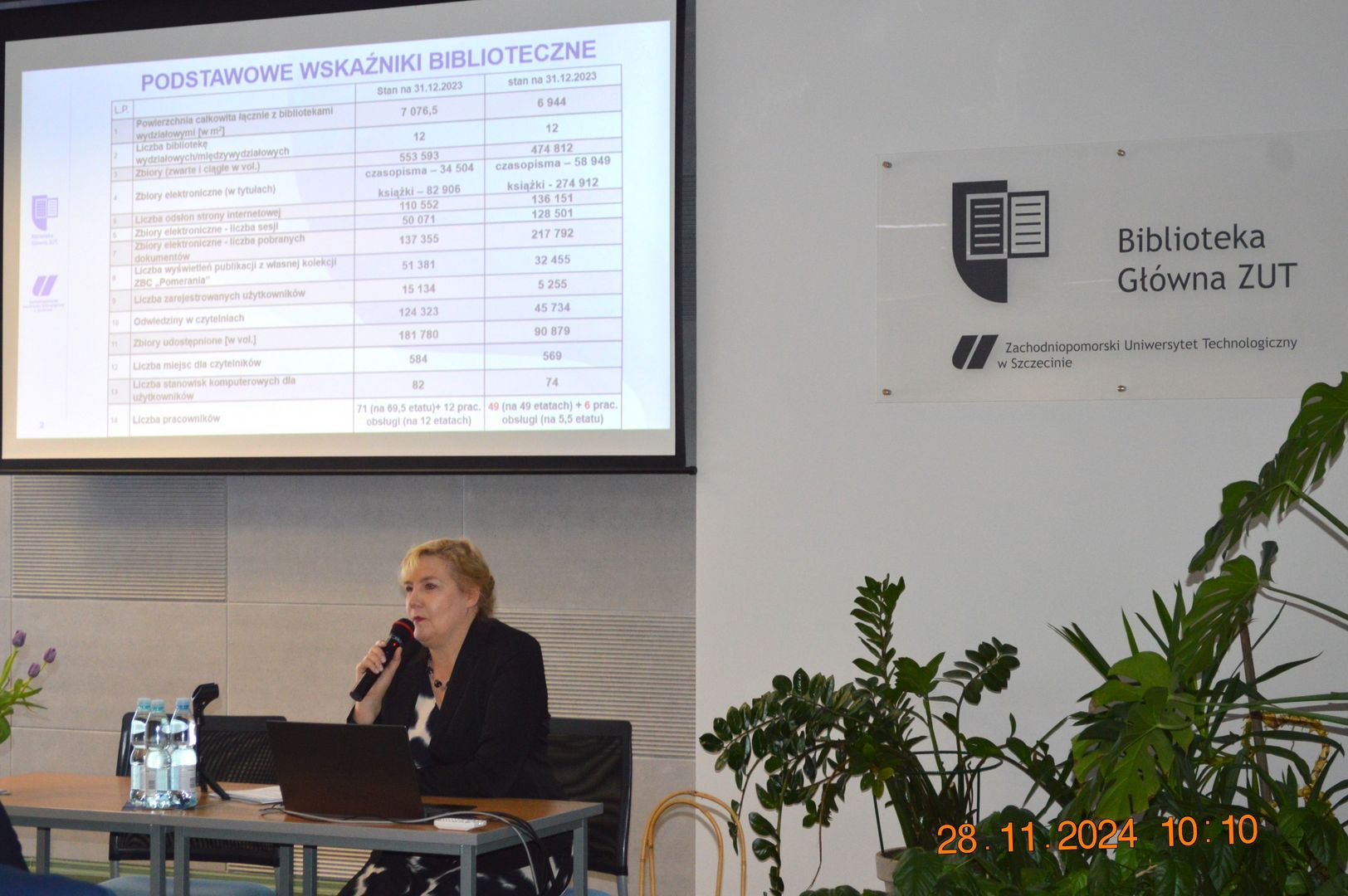 Anna Gryta, dyrektor Biblioteki Głównej Zachodniopomorskiego Uniwersytetu Technologicznego w Szczecinie