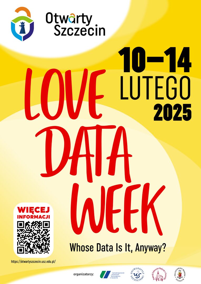 Plakat Love Data Week 2025