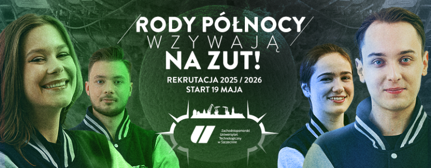 Baner przekierowujący do strony informacji na temat rekrutacji na studia w roku akademickim 2025/26