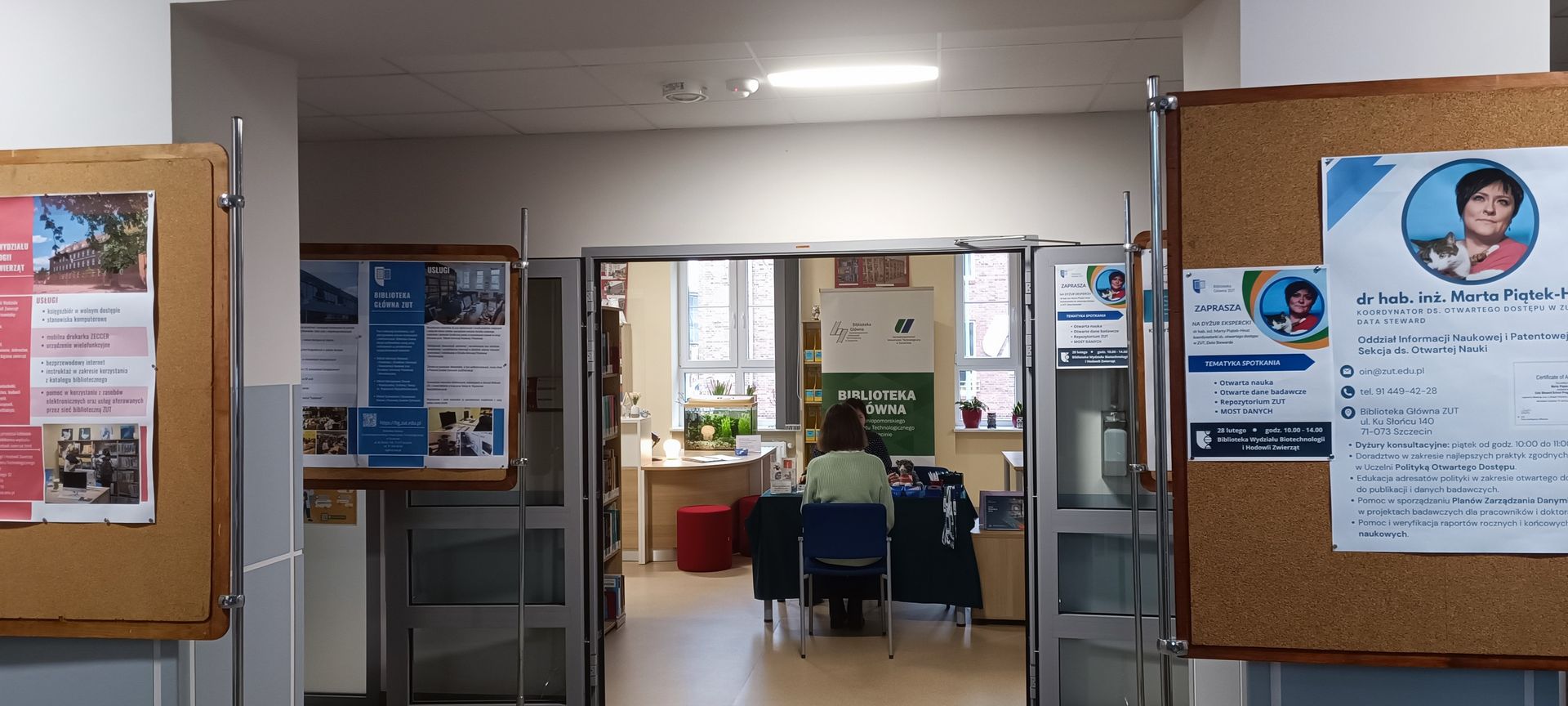 Punkt konsultacyjny na Wydziale Biotechnologii i Hodowli Zwierząt