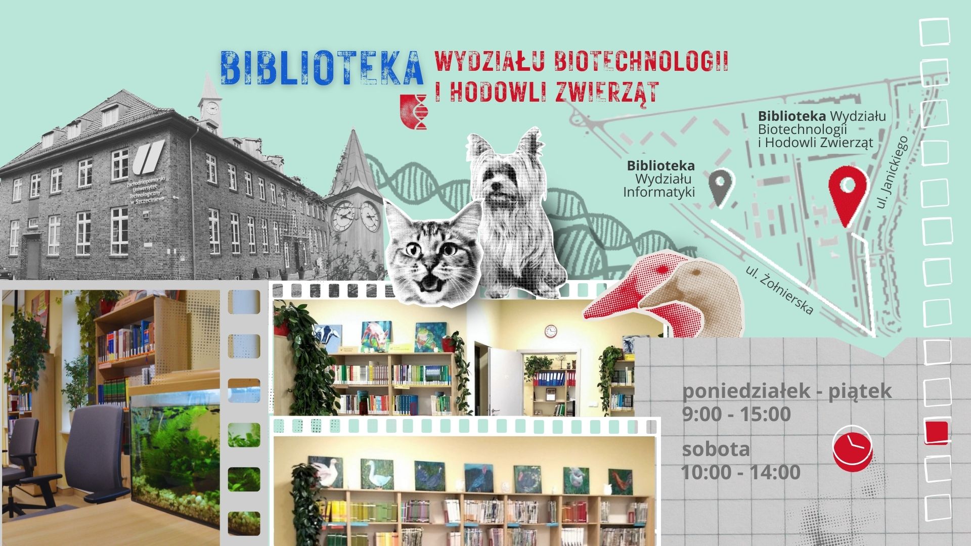 Biblioteka Wydziału Biotechnologii i Hodowli Zwierząt