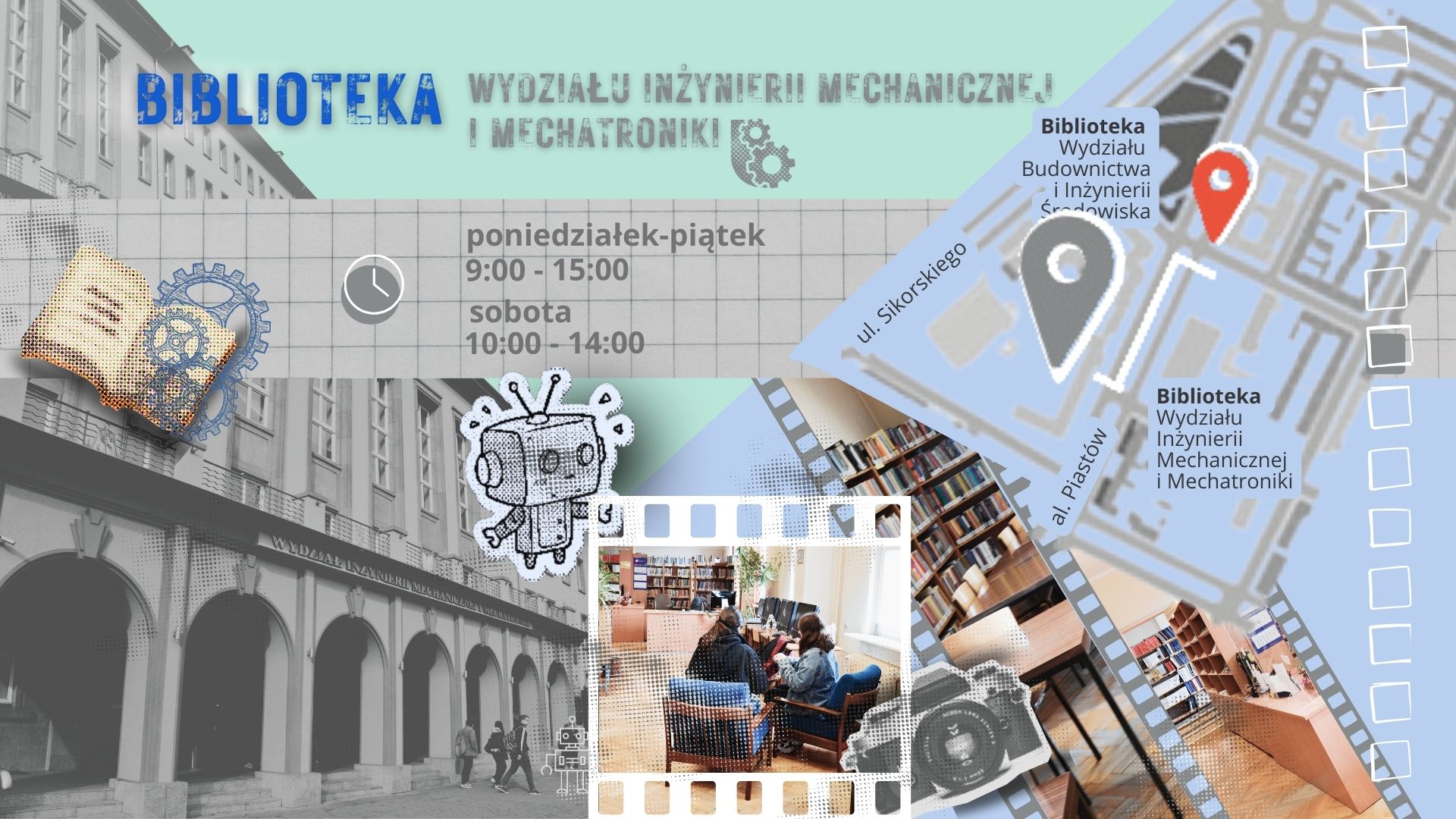 Biblioteka Wydziału Inżynierii Mechanicznej i Mechatroniki